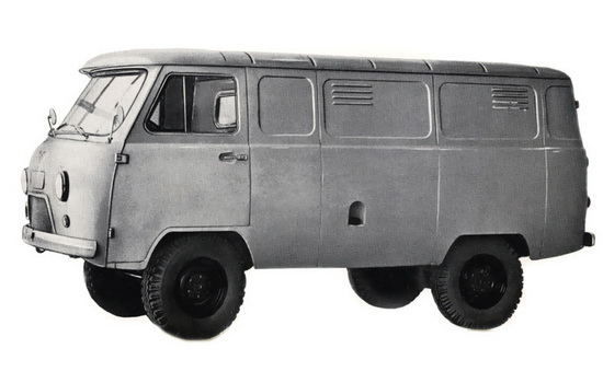 UAZ 452 Фургон (3741_, 3962_)